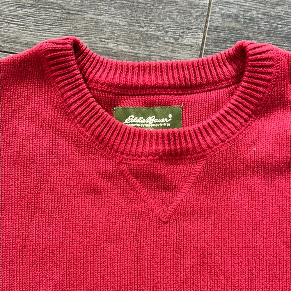 Classic mens maroon sweater